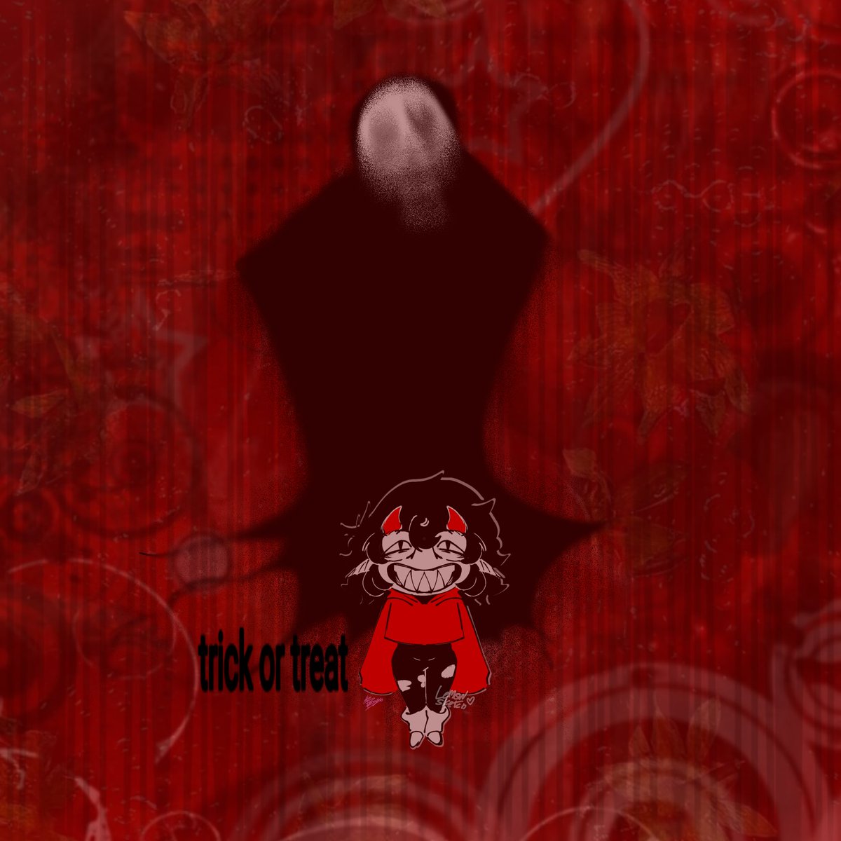 Algo spooky para el mes spooky
Y regalito para el amiguitom <a href="/uh_demon/">✦ DEMON : 🔞 (COMMS ON HOLD)</a> para que se sienta mejorm y pueda seguir adelante
(Quizas deba dibujar a kattox igualm)
#spookymonth