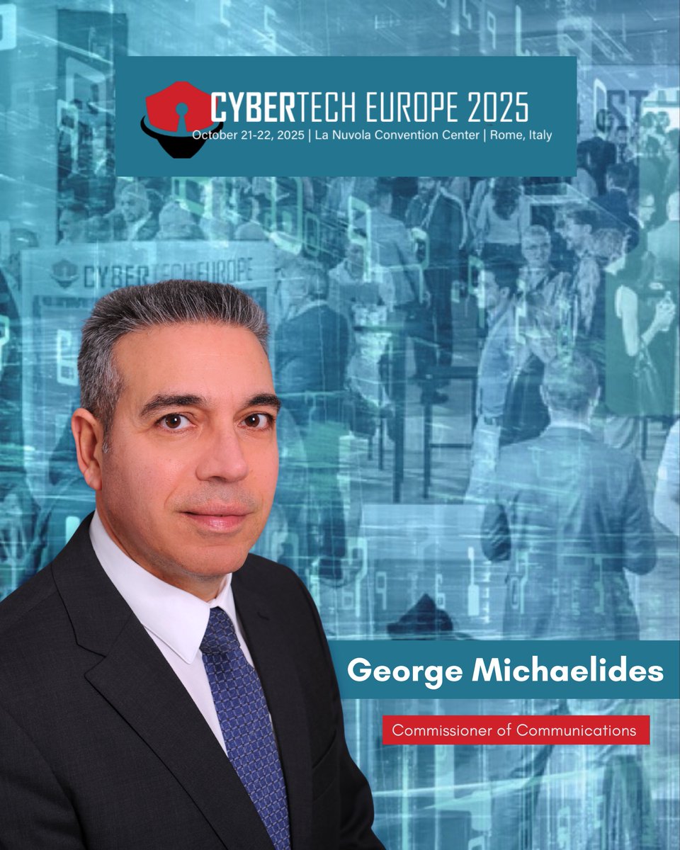 Ο Επίτροπος Επικοινωνιών, κ.<a href="/MichaelidesGe/">George Michaelides</a>, συμμετείχε στη συζήτηση πάνελ με θέμα «The European Discussion: Challenges for Communications, FinTech and Country Level» στο πλαίσιο του Cybertech Europe 2025 στη Ρώμη.

Στην παρέμβασή του τόνισε ότι η κυβερνοασφάλεια αποτελεί σήμερα