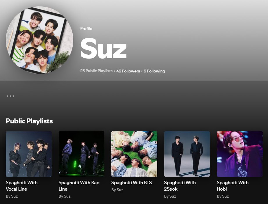 SuzLovesBTSโท๐๐ค(slow) | แดแดสแด (@atoz_bts_) on Twitter photo I'm so excited, my SPAGHETTI ๐ข playlist shells are ready! I'll do YT tomorrow cos I'm exhausted lol - playlist making is not for the faint hearted such as myself, I have highest respect for those who make dozens of them at a time ๐ญ๐
Now off to bed, good night yeoruben ๐ด๐ค๐ด I'm so excited, my SPAGHETTI ๐ข playlist shells are ready! I'll do YT tomorrow cos I'm exhausted lol - playlist making is not for the faint hearted such as myself, I have highest respect for those who make dozens of them at a time ๐ญ๐
Now off to bed, good night yeoruben ๐ด๐ค๐ด