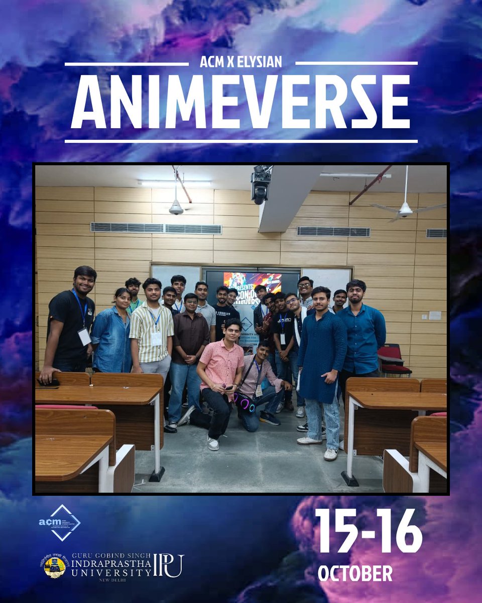 usaracm's tweet image. ⚔️ Animeverse — Where Tech Met Anime at Elysian 2025! 💻🎌

Hosted at @USAR_GGSIPU, this 2-day fusion of AR quests and anime-inspired hackathon turned imagination into innovation! 🌸⚙️

🔥 Creativity. Code. Culture.
🏆 Congrats to our winning teams!
