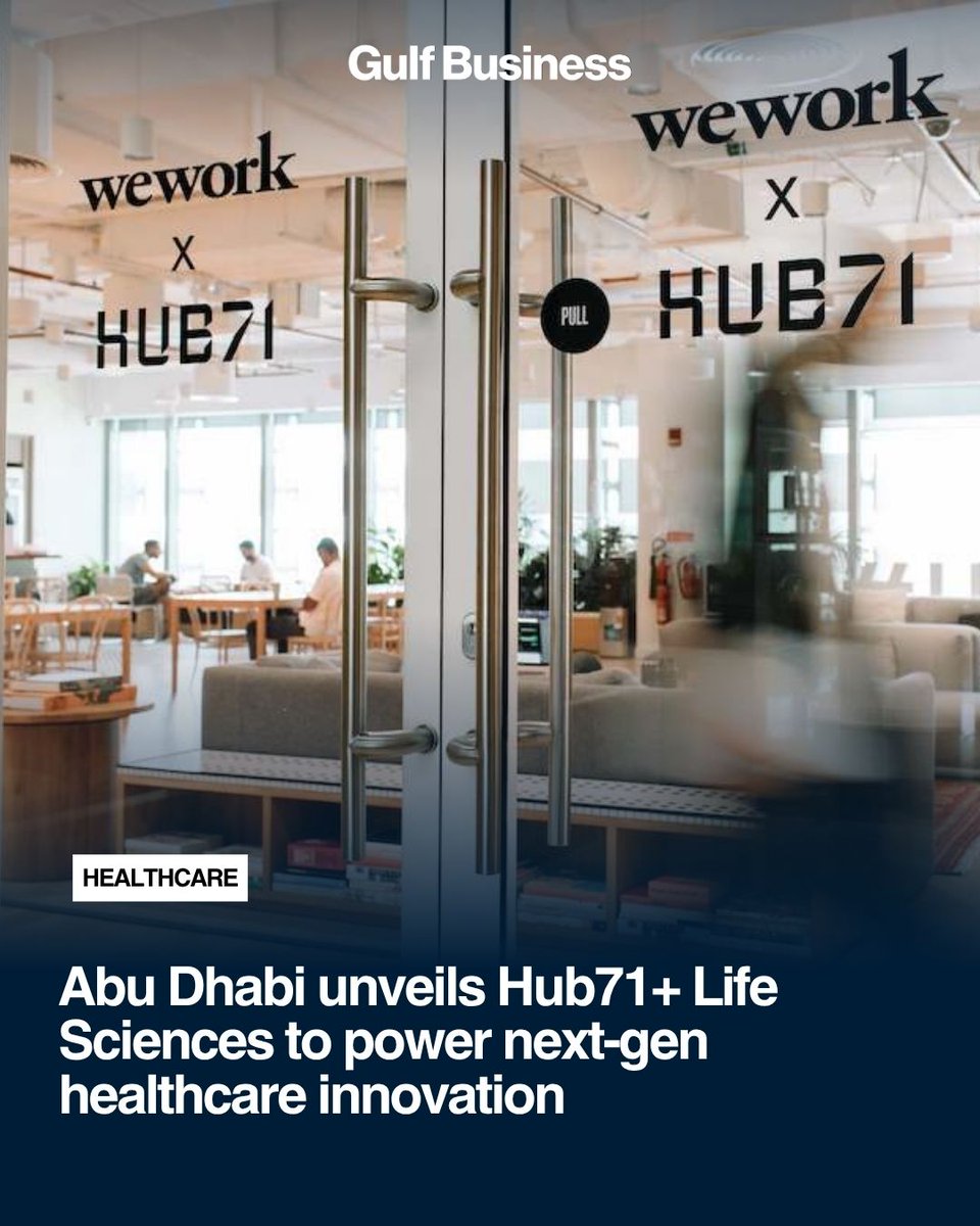 GulfBusiness's tweet image. Through this initiative, Abu Dhabi is connecting founders with regulators, hospitals, investors, and industry partners, creating an environment where innovation meets opportunity.

Read more : gulfbusiness.com/abu-dhabi-hub7…

#AbuDhabi #Hub71 #LifeSciences #HealthTech #MedTech #Biotech