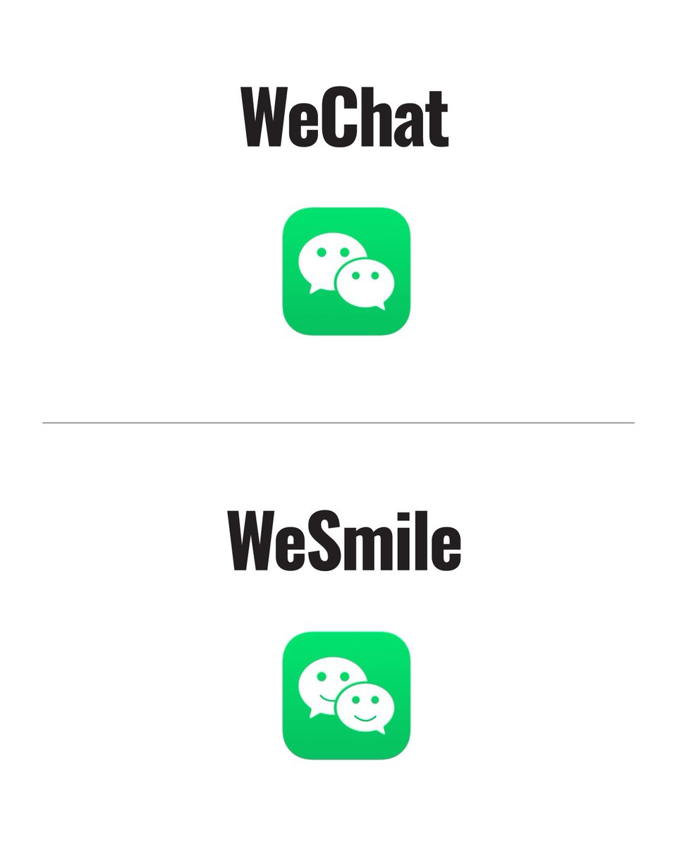 Weixin_WeChat's tweet image. Hmm… just in case you misspell our name, it might mean something very different.
#Weixin #WeChat #HappyChatting #SocialMeme