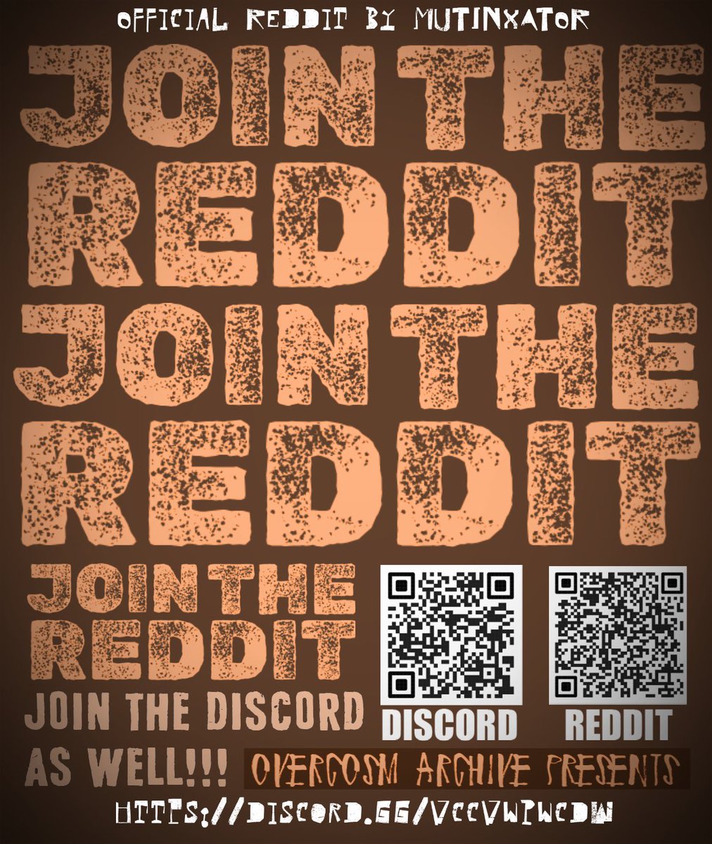 MUTINXATOR's tweet photo. Join my Reddit to share your work if you’d like! #Mutinxator #reddit https://t.co/TWXohJNOUf