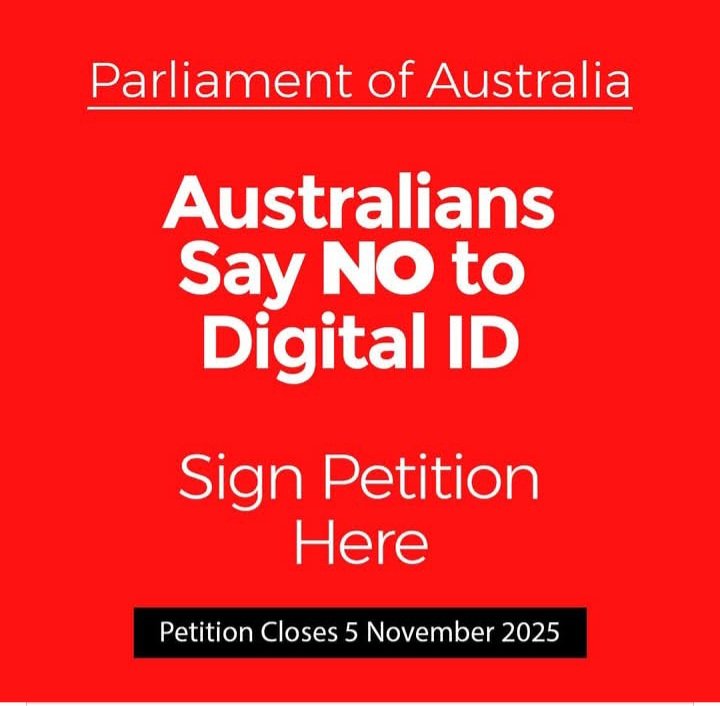 JimThom90458694's tweet photo. Australian Parliament Petition closes 5 November 2025 : https://t.co/2TIJFRqfJ9 https://t.co/aTOvvJGZOU