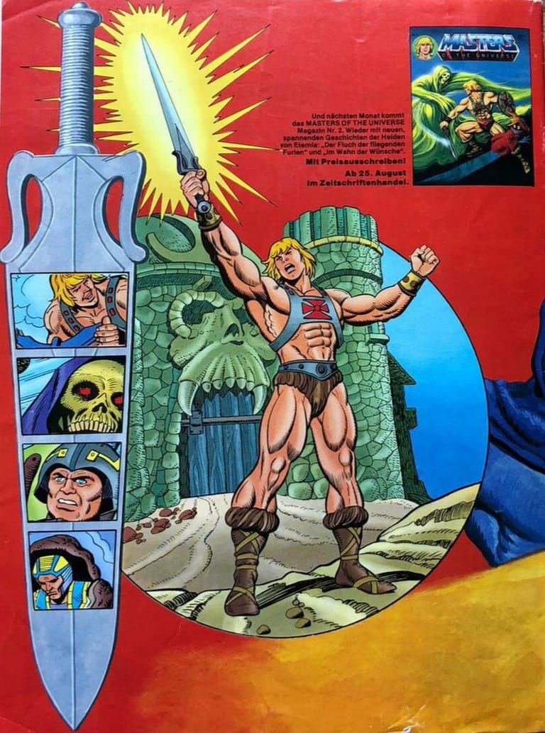 MundoMasters's tweet image. Desde los cómics germanos de la editorial Ehapa, tenemos éste pedazo de póster realizado por Joan Escandell.
¡Buenos días a todos!