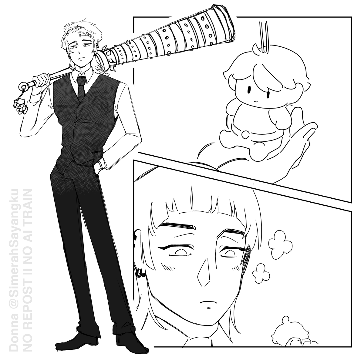 #TBHX #tbhxoc

Rouku after he unretired from hero work