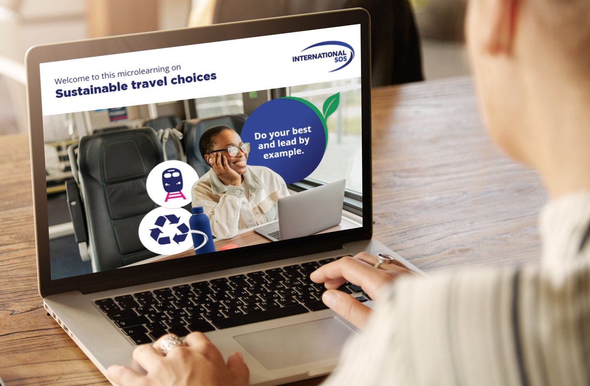 IntlSOS's tweet image. We have partnered with sustainability consultancy, @Sancroft, to launch a new digital learning course, Sustainable Travel Choices.  Learn more about how the course can empower your workforce to make ethical travel choices: okt.to/5Eh1Rs

#SustainableTravel #eLearning