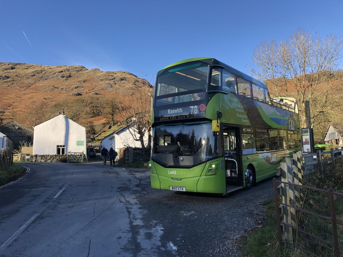 Hello from Kendal depot. On the 530 service we can't serve Kents Bank due to road works. The A591 is closed at 1900 between Shenstone and Brettargh Holt so the 1915 &amp; 2015 555 services to Lancaster will divert via Crooklands. #lakesconnection #kendal