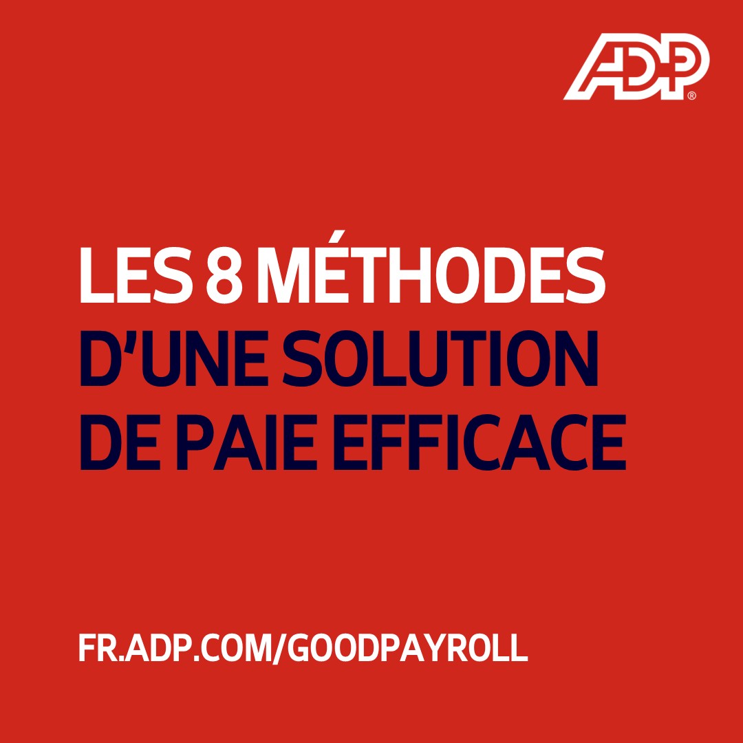 Une paie bien faite, c’est une bonne affaire.
Chez ADP, on le voit : investir dans la paie, c’est créer de la valeur pour les RH et le business.
💡 Découvrez 8 approches qui changent la donne 👉 swll.to/SxXHKm
#GoodPayrollIsGoodBusiness