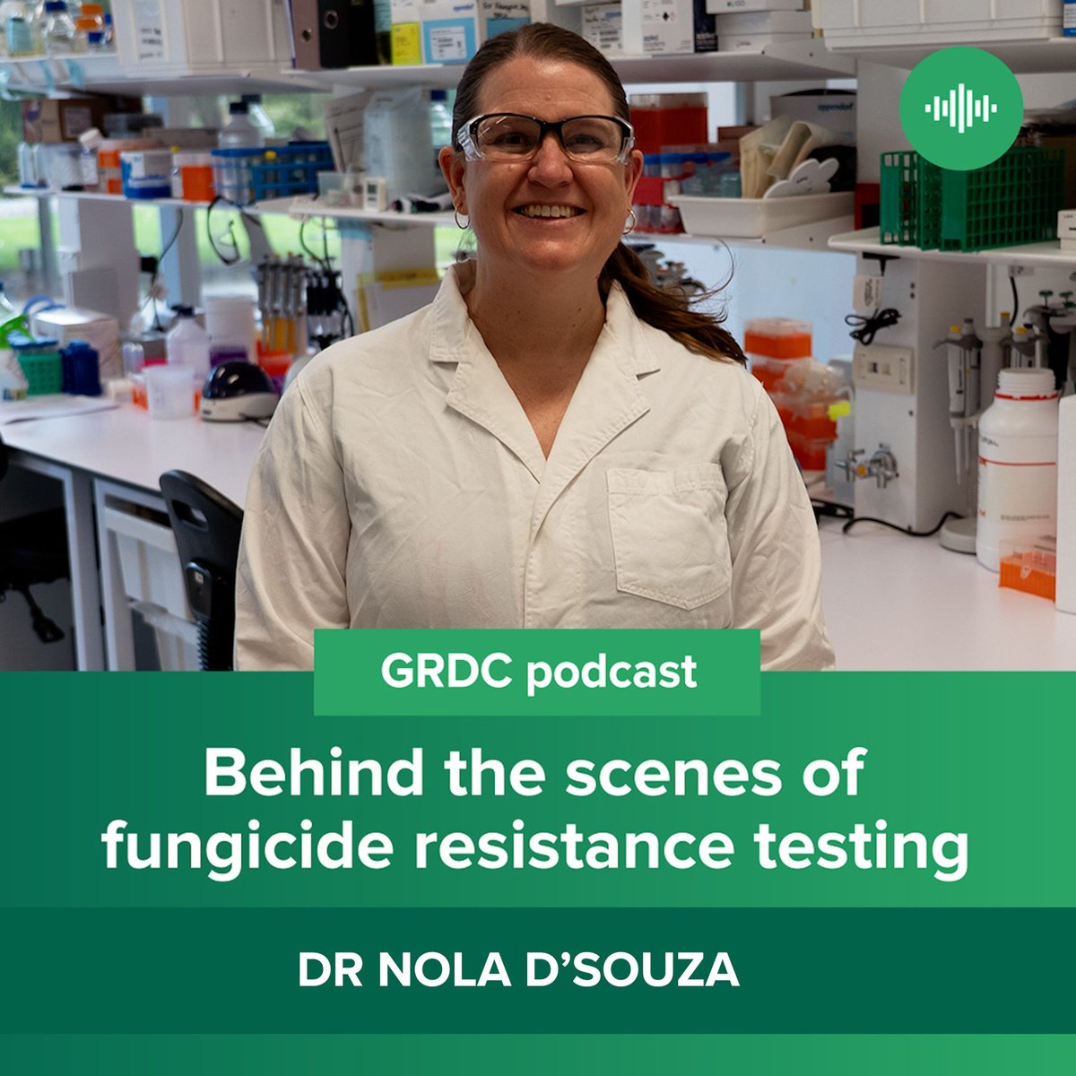 🧪 Fungicide resistance: how it develops, how we fight it 🌾
Hear from CCDM’s Nola D’Souza on the GRDC podcast 🎙️ as she shares how resistance is tracked in the lab, the role of AFREN &amp; how growers can slow its spread.
🎧 Listen: bit.ly/3WFUEMY
<a href="/theGRDC/">GRDC</a> <a href="/CurtinUni/">Curtin University</a>