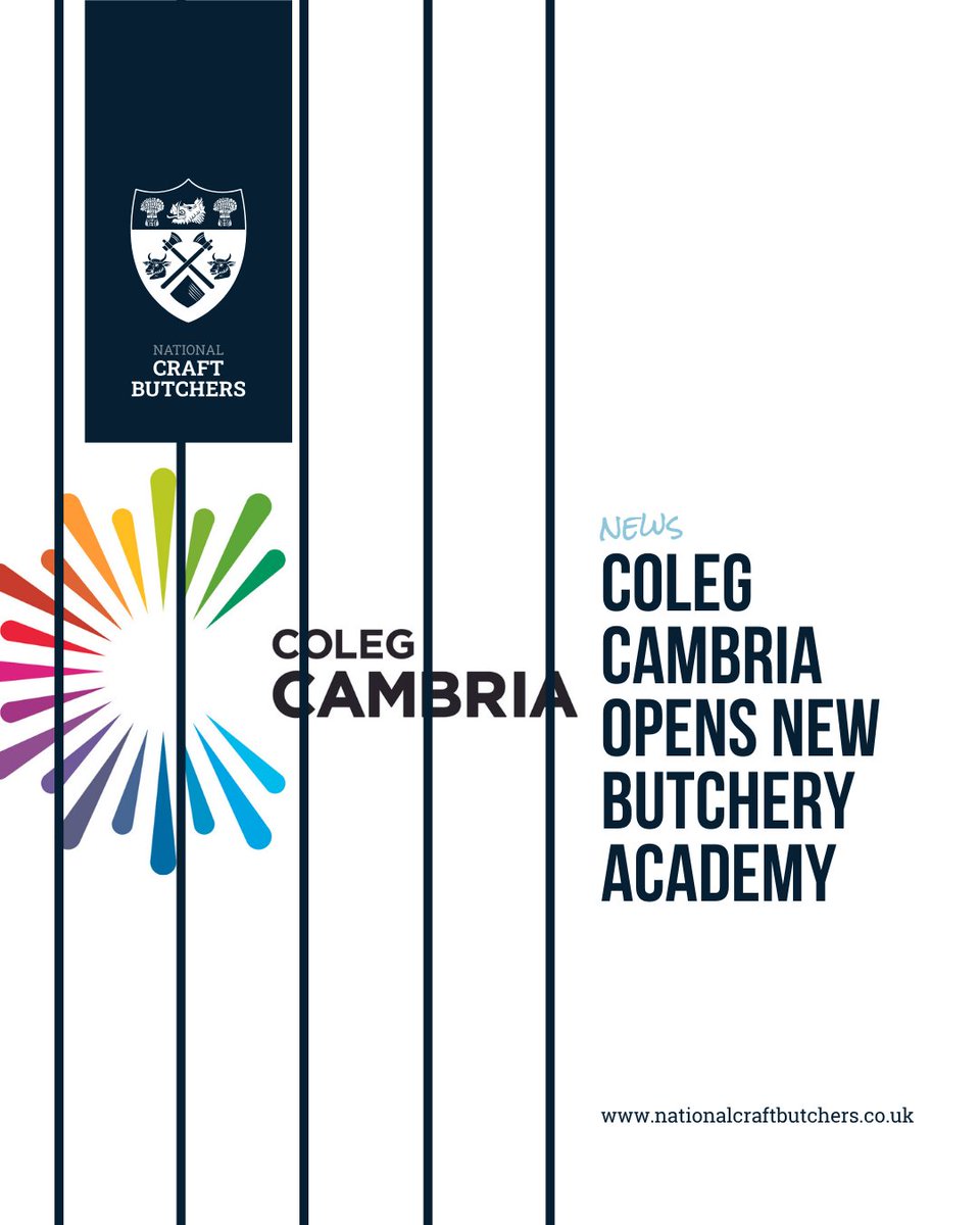 ncraftbutchers's tweet photo. A brand-new Butchery Academy at Coleg Cambria is here to sharpen tomorrowβs talent!
π Read more: https://t.co/nA7kBrPcGW
#NationalCraftButchers #NCB #CraftButchers #butchers #ButchersLife #TraditionalButcher #LocalButcher #News https://t.co/xDGejG8ERI