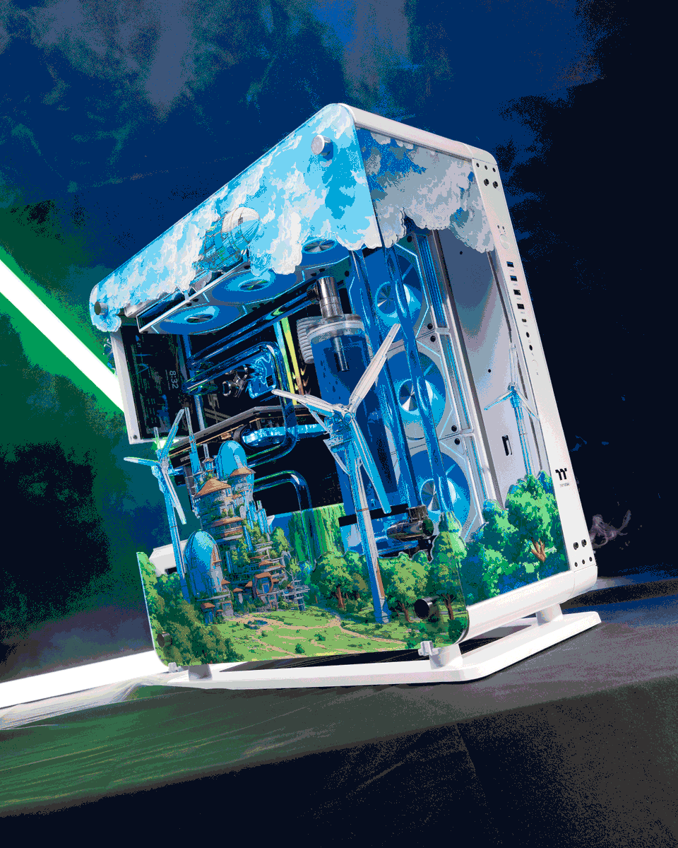 A literal dream PC, Ultra-Labs created a solarpunk inspired showcase ...