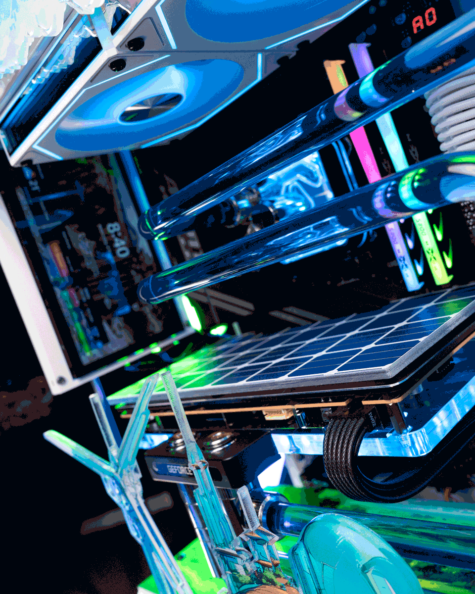 A literal dream PC, Ultra-Labs created a solarpunk inspired showcase ...