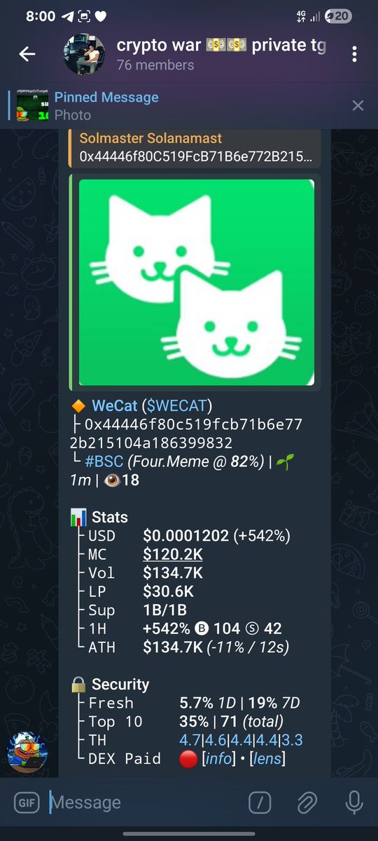 cryptoCook005's tweet image. CA&amp;gt;&amp;gt;

0x44446f80c519fcb71b6e772b215104a186399832