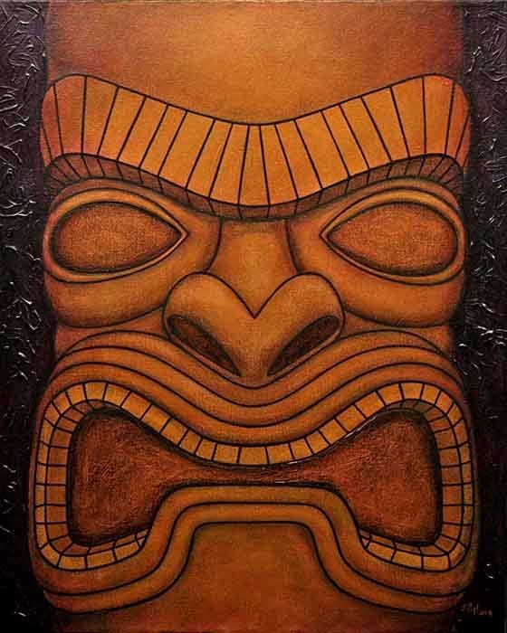 “Tiki”, 2008 by Norman Engel