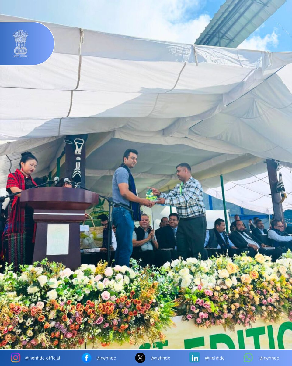 NEHHDC participated in the First Nagaland State Banana Festival 2025 held at Wokha, Nagaland under the theme “Banana for Food, Fiber and Future!” 
Our officials Shri Chiranjib Ojah &amp; Shri Subharsish Hazarika represented NEHHDC to promote sustainable linkages between agriculture,