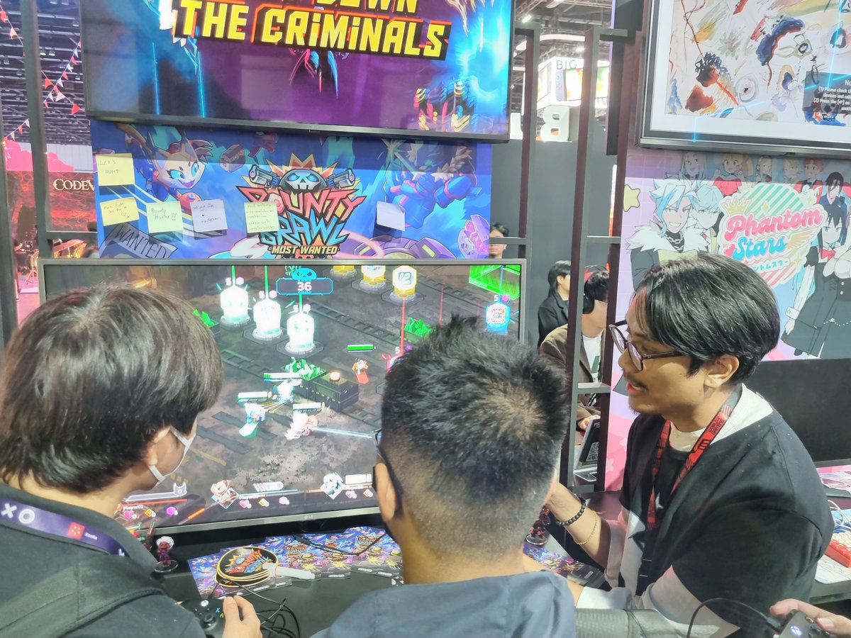 bountybrawlgame's tweet image. The journey to Gamescom Asia for Bounty Brawl has successfully wrapped up. Sharing some good memories from the event! We really gathered a lot of feedback through this one. Thank you all for loving our game! Next stop, November at Weplay Expo~ #indiegame #indiedev #Steam…
