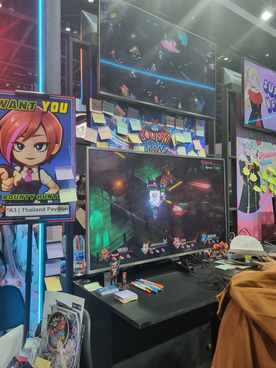 bountybrawlgame's tweet image. The journey to Gamescom Asia for Bounty Brawl has successfully wrapped up. Sharing some good memories from the event! We really gathered a lot of feedback through this one. Thank you all for loving our game! Next stop, November at Weplay Expo~ #indiegame #indiedev #Steam…