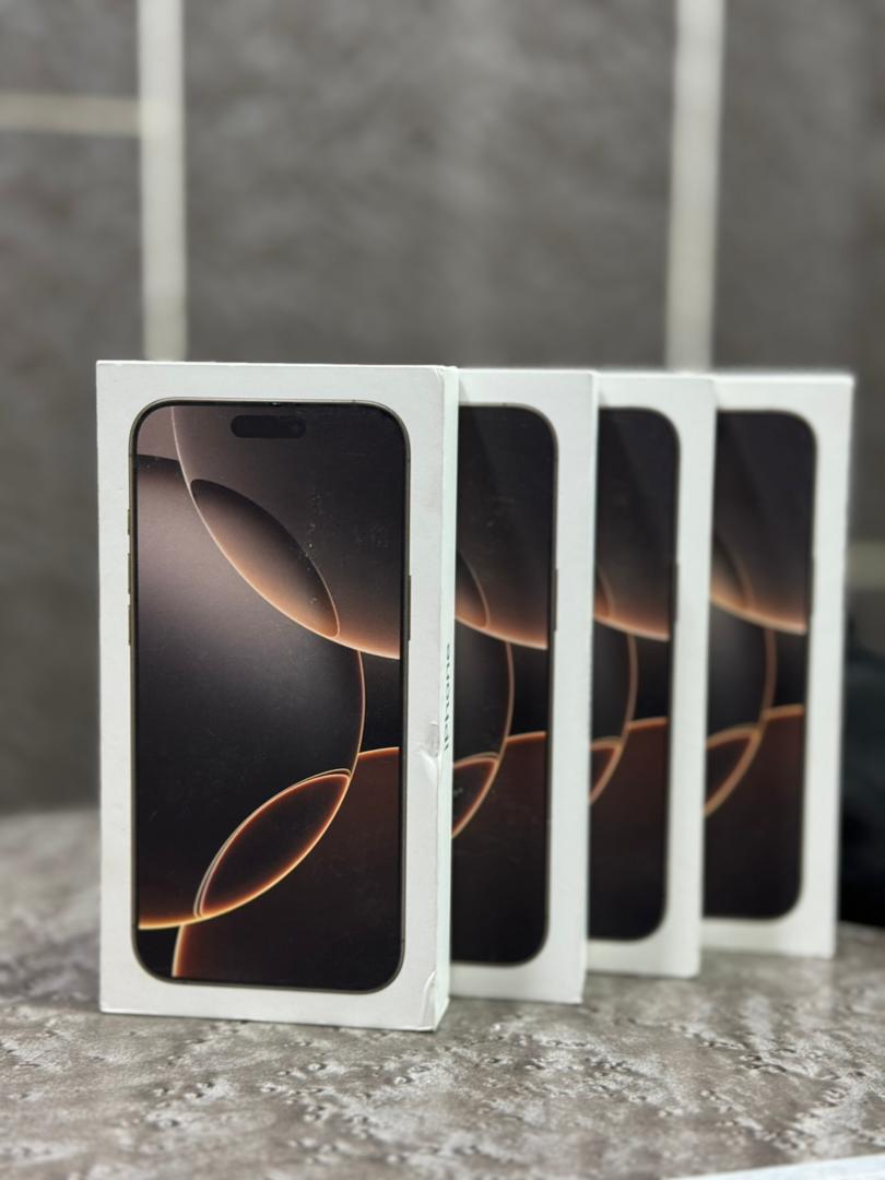 Brand new iPhone 17 256gb physical sim 1m500k
Non active iPhone 16 promax 256gb Esim 1m500k
