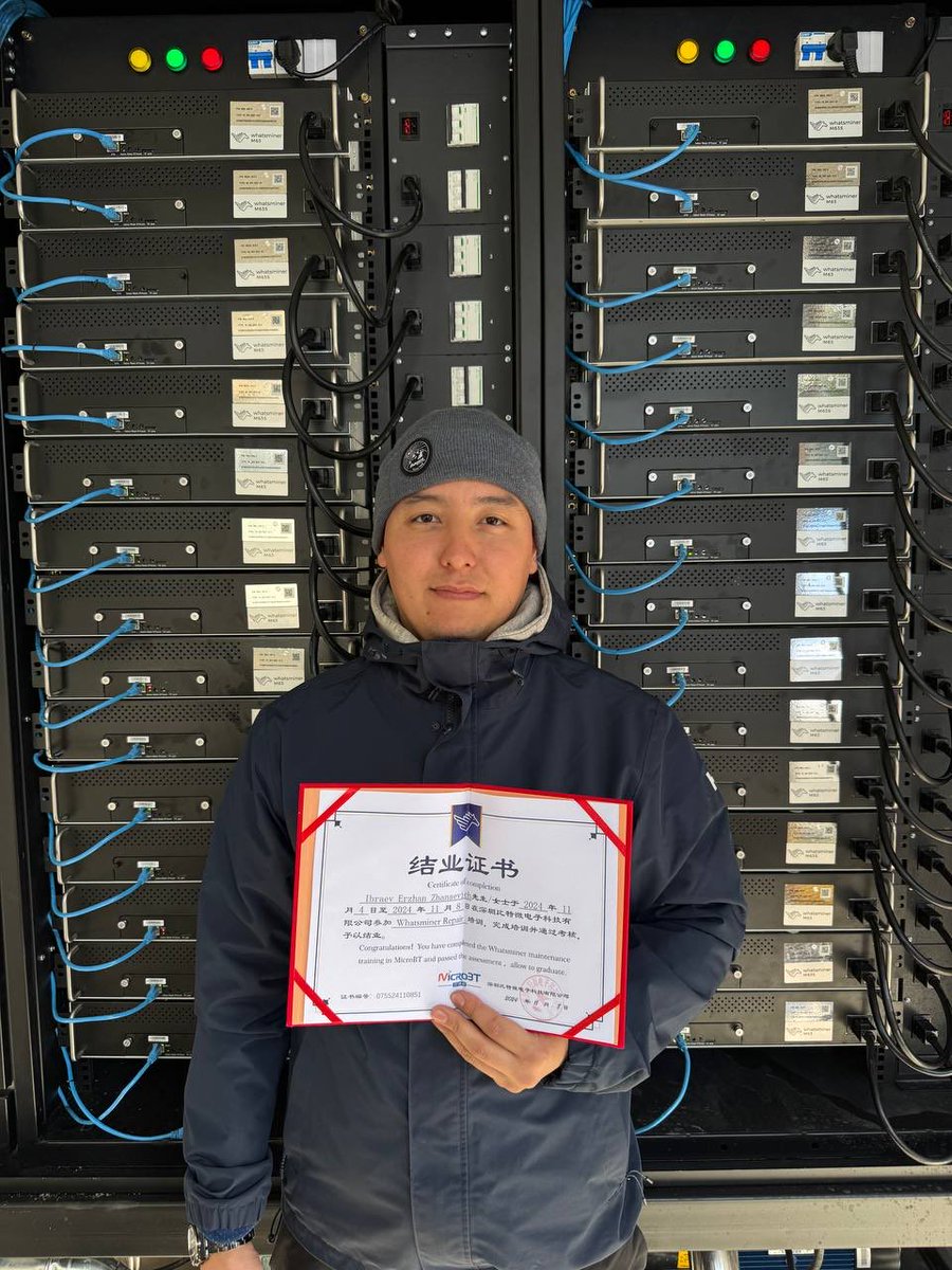Our bitcoin mining repair personell are certified by MicroBT.

We can repair all machines, both air- and hydro-cooled.

Having in-house repair capabilities is crucial as we expand our operations.