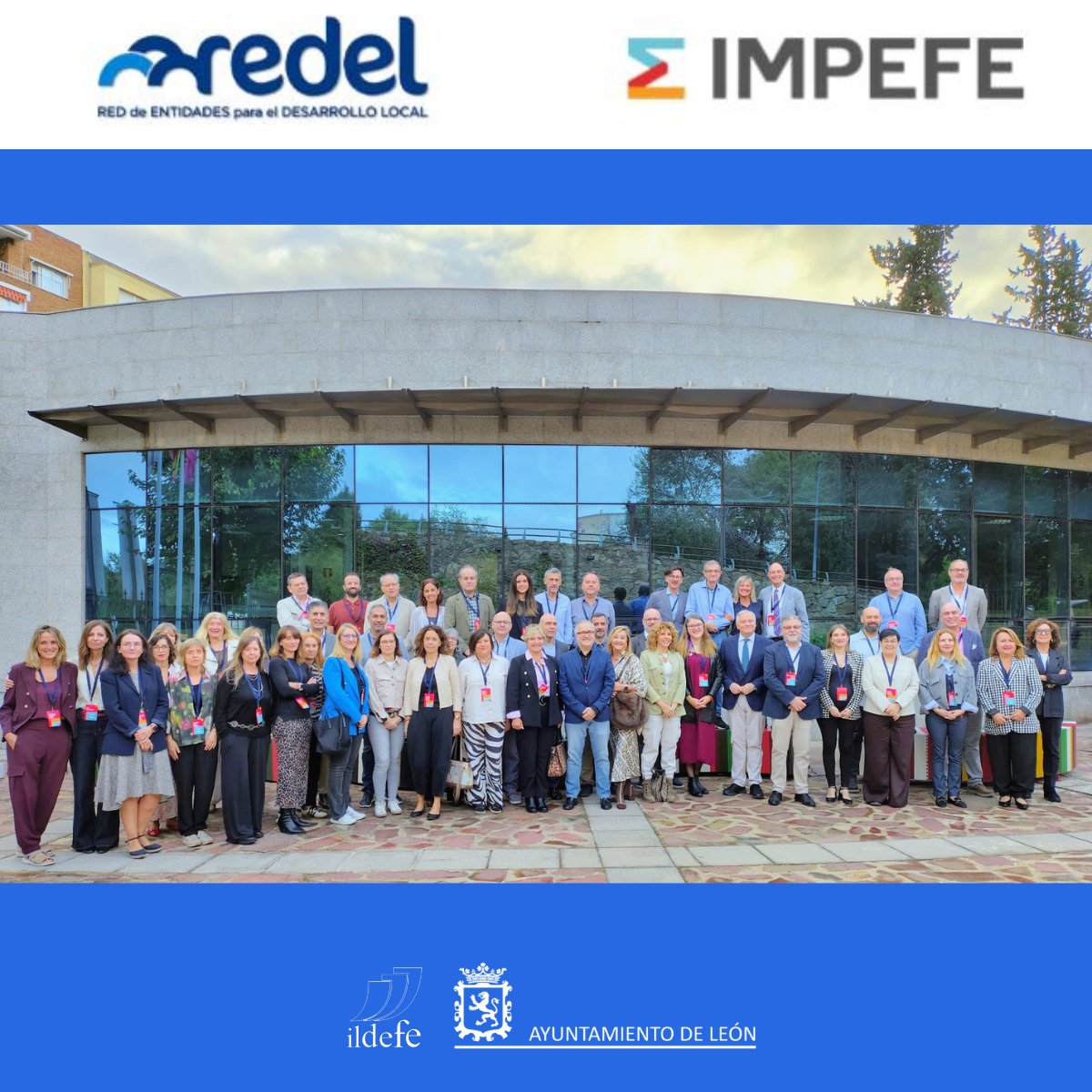 💼 🤝  Esta semana acudimos al Encuentro #REDEL2025 en Ciudad Real que reúne a profesionales de 41 entidades de desarrollo local de toda España

Los temas a tratar han sido la inteligencia artificial, la gestión del conocimiento en la red y la participación ciudadana

<a href="/LeonAyto/">Ayuntamiento de León</a>