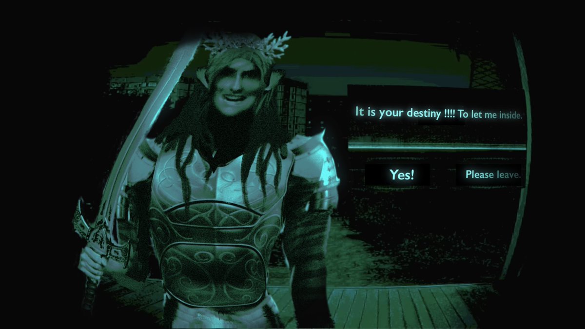 evil version of no im not a human call that yes you are a fish #jrwi