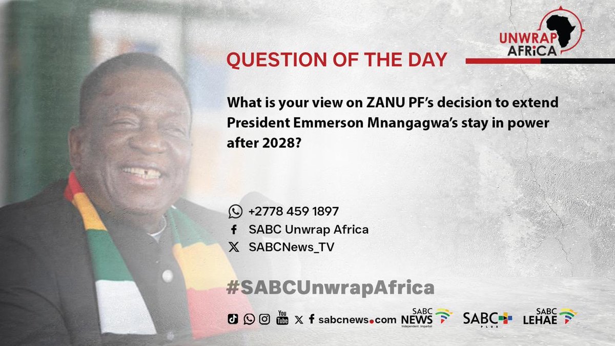 In Zimbabwe.Your comment?