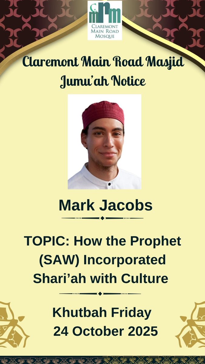 Claremont Main Road Masjid tweet media