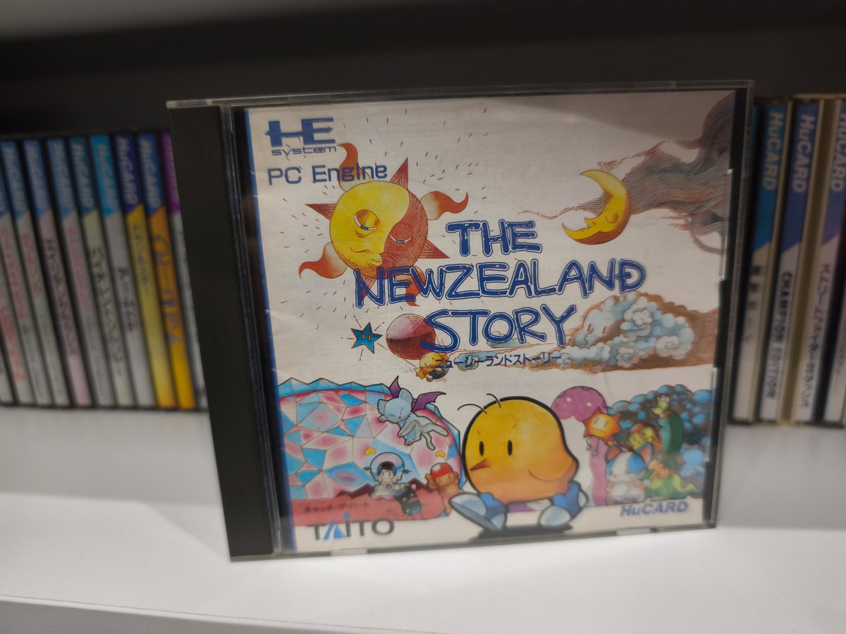 Txuitxe's tweet photo. Arrancamos con uno de mis arcadrs favoritos #thenewzealandstory #taito #pcengine #hucard #pcenginelt #pcenginegt #pcengineduo https://t.co/EPYsIYBCSq