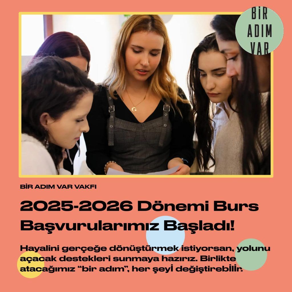 Bir Adım Var Vakfı Burs Programı Başvuruları Devam Ediyor

Son Başvuru Tarihi: 25 Ekim 2025
sivilalan.com/2025/10/22/bir…