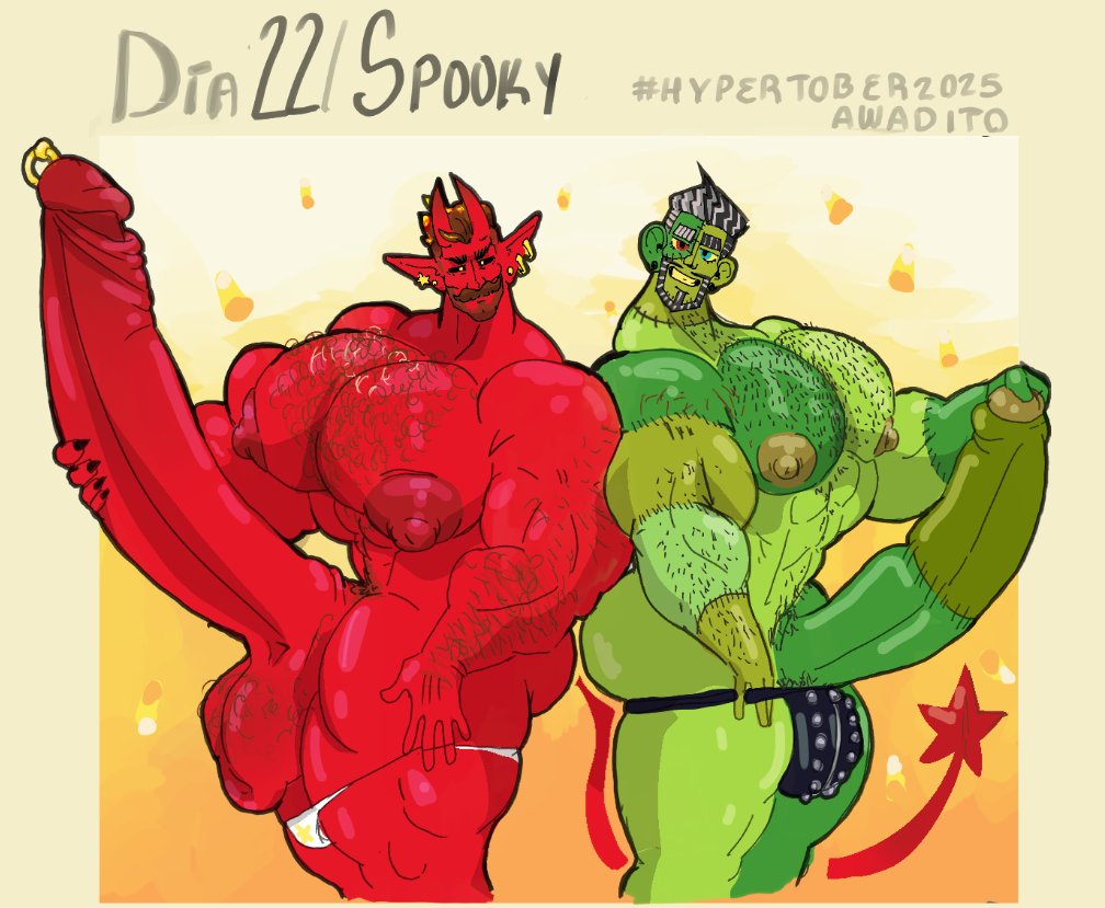 awa_dito's tweet photo. Hypertober2025 | Day 22 | Spooky
Bigger, Better, Stronger
#Hypertober2025 #Hypertober https://t.co/rk7jf320lZ