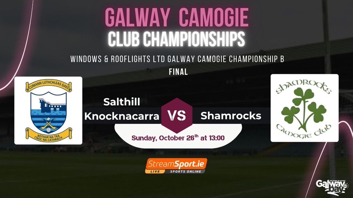 GalwayCamogie96's tweet image. Can’t make the Senior A or B final on Sunday! We are delighted to announce that we will be streaming the games live from Kenny Park! Just click on the link below to purchase the games! 

page.inplayer.com/galwaygaatv/

@gbfmsports