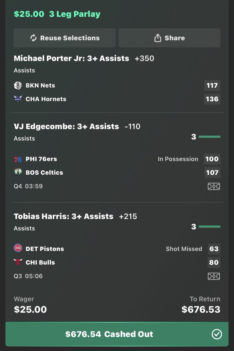 BANGGGG🤑

WE CASHING ALL SEASON LONG 😈

DONT MISS OUT ON THE 🆓 DISCORD
👉🏻 discord.gg/nvXxr5eRQ