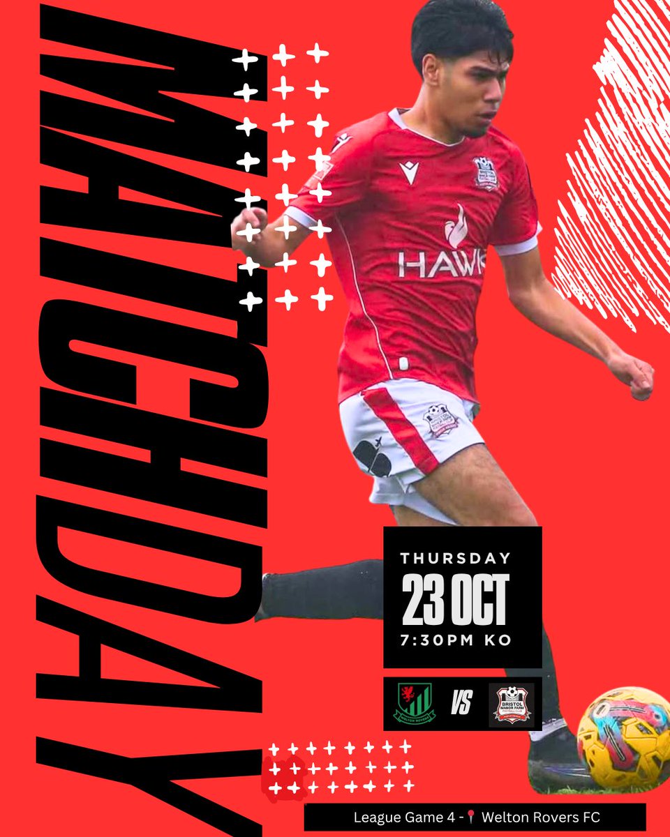 MATCH DAY ⚽️

Tonight we travel to Welton for our 4th league game. Let’s hope the weather stays kind ☔️

🆚 Welton Rovers
🏟️ West Clewes Rec Ground
🕢7:30pm KO
🎟️ £3

#upthefarmu18s⚽️ <a href="/wcfyl/">Western Counties Floodlight Youth League</a> <a href="/swsportsnews/">South West Sports News</a>