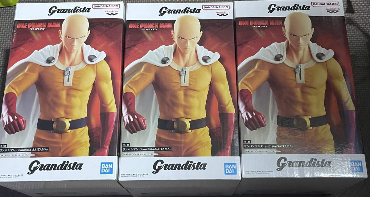 ワンパンマンGrandista サイタマ フィギュア 8体セット ワンパンマン