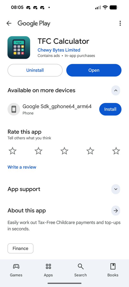 ezeikel_'s tweet image. Officially live on the Play Store too 🥳
Feels good to finally have it live on both platforms 🙌
#reactnative #expo #indiehacker #buildinpublic #taxfreechildcare