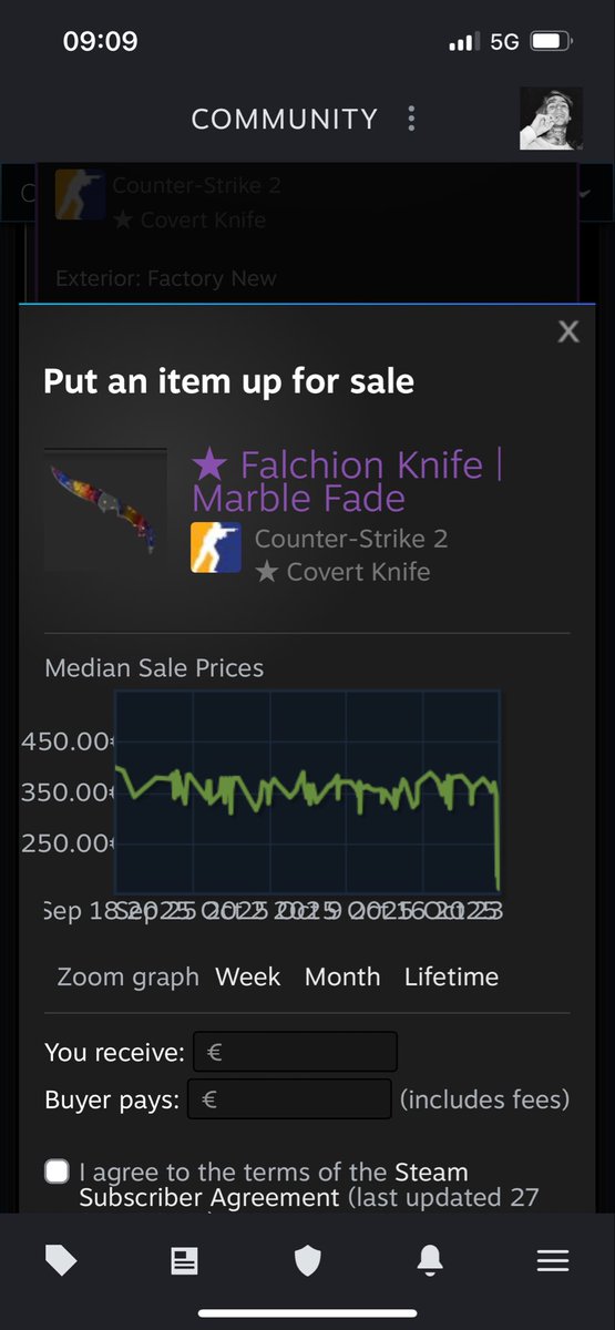 Ahhh Chillig. Cooles Update dass man Red Skins zu Knifes Trade-uppen kann <a href="/CounterStrike/">CS2</a>