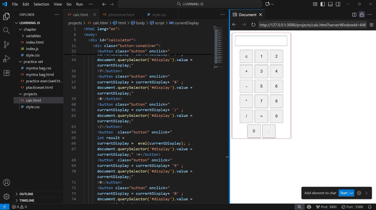 Aditya_kum_ar's tweet image. Day 4 of #100DaysOfCode 💻
Built a small calculation project using #HTML, #CSS, and #JavaScript! 🧮
It’s amazing to see logic and design come together to make something interactive. 🚀
#WebDevelopment #Frontend #CodingJourney
