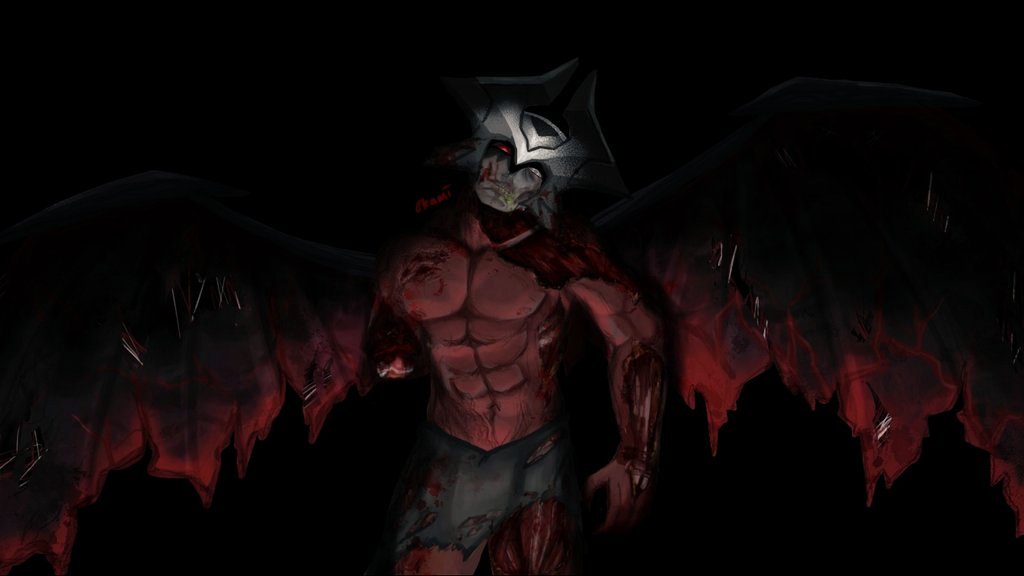 okami_kunn's tweet photo. "this cursed form...this crude decaying flesh...i loathe it..."

so heres what i was losing my mind about...a little halloween #aatrox
i will never draw this guy again oml i also like the traditional one better down in comments but owell https://t.co/TQ2URGTXOG