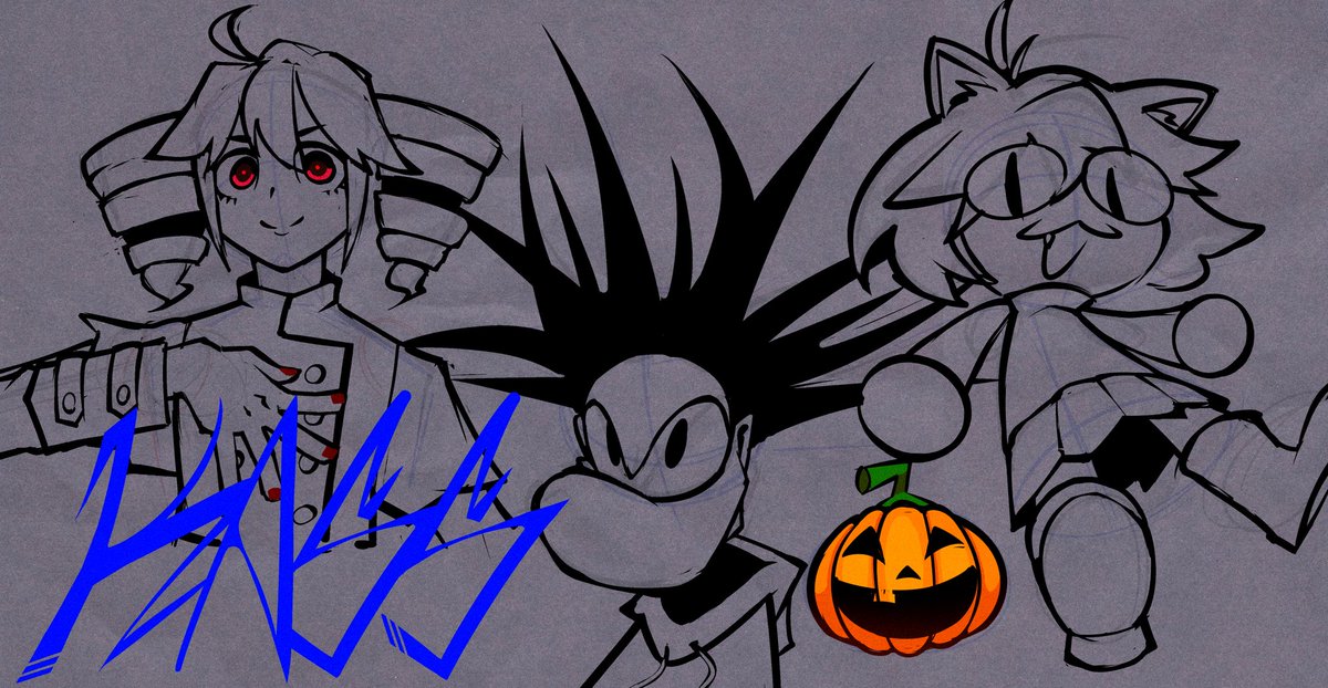 Doodles sheet #1 #digitalart