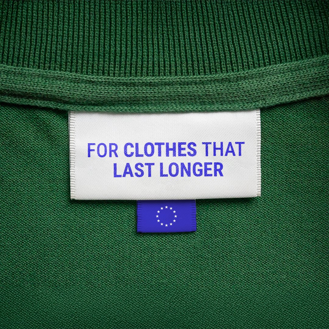 EU_Commission's tweet photo. 👕 Reduce, reuse, and recycle.

With the revised EU Waste Framework Directive now in effect, we’re taking decisive action to build a more circular and sustainable economy, through ⬇️ https://t.co/Jch21l5azK