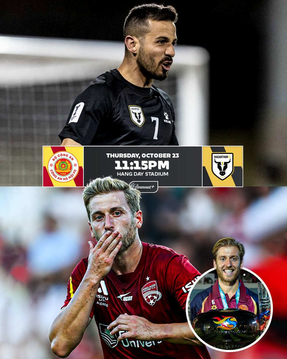Bit of a later kick-off tonight so don't forget #ACLTwo action live on <a href="/ParamountPlusAU/">Paramount+ Australia</a> from 11:05pm

A rare A-League vs V-League meeting, only six in total with Adelaide 07 &amp; 08 a perfect four wins but in more recent times Sydney a loss and draw vs Hoang Anh Gia Lai in 2022.
