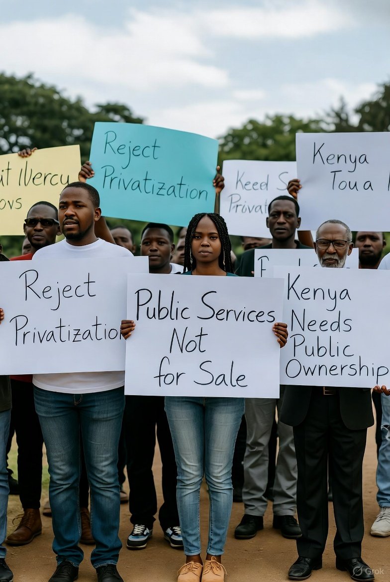 The Privatisation Act, 2025 is a scheme to grab public land and state parastatals by William Ruto and his murderous brigade.

They loot taxpayers money, and use the same money to acquire state parastatals through proxies.

The act unconstitutionally permits the transfer of public