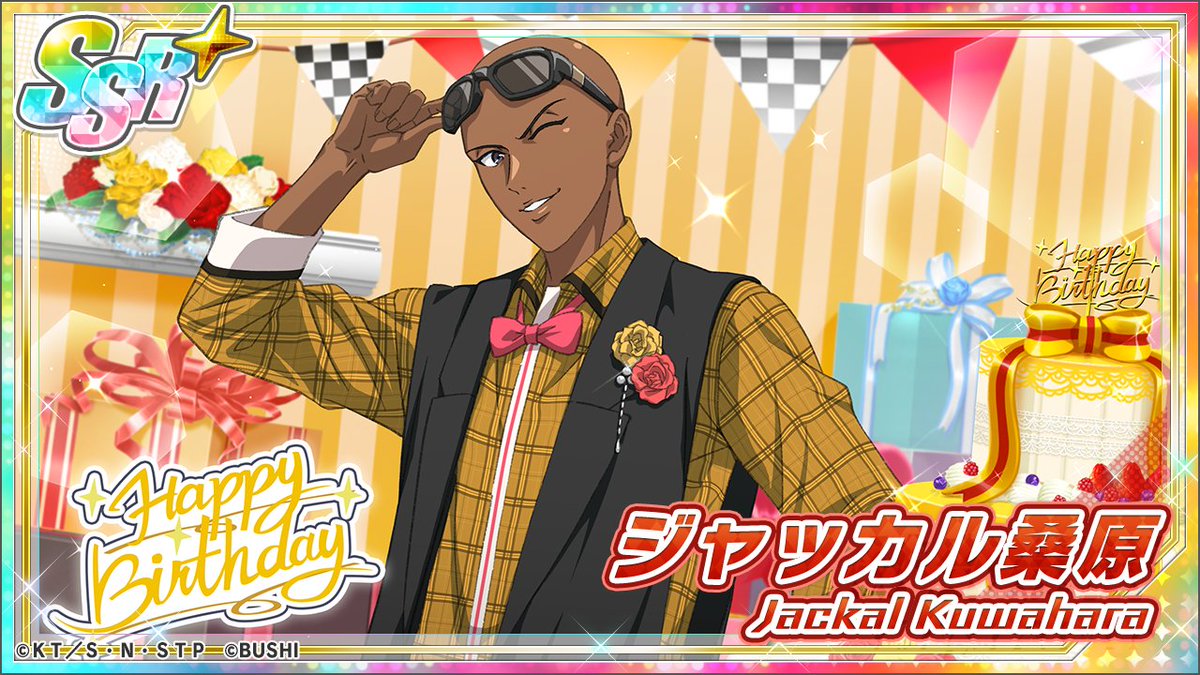 🎾#テニラビ🎾 🎁ジャッカル桑原BIRTHDAY シーンカード公開💐 誕生日を