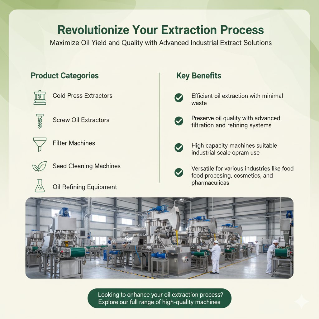 shubhamb2bguy's tweet image. Need high-efficiency machinery for oil extraction? 

Lakshmi Industrial Extract offers Cold Press and Screw Oil Extractors, Filter Machines, and more, designed for large-scale industrial use. 

pepagora.com/en/lakshmi-ind…

#OilExtraction #ColdPressExtractors