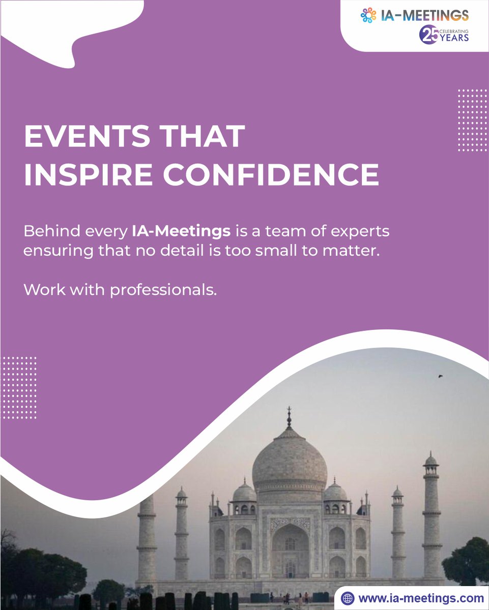 iameetings's tweet image. Proud to be an IAPCO-Accredited Event Management Company — a global benchmark for excellence in professionalism, quality, and trust. ✅
#IAPCO #CertifiedExcellence #IAMeetings