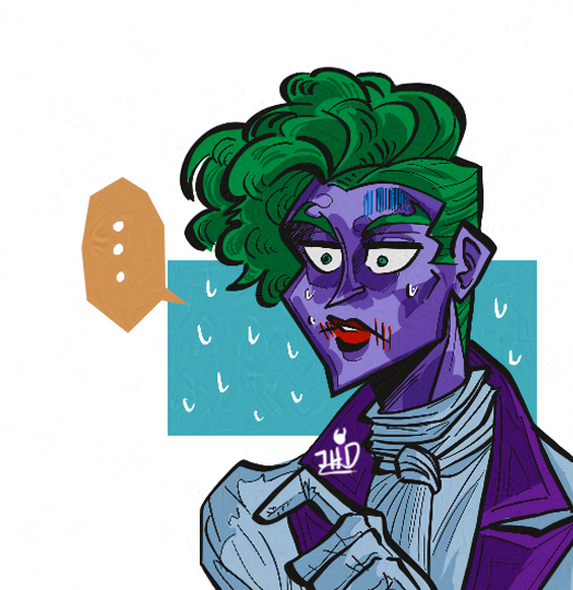 JHDANES's tweet photo. Prompt by : /write-it-motherfuckers on Tumblr
When i remember that Lovecraft inspired the batman i get happy (ps. Lovecraft as a person still sucks). Batjokes from my AU Earth-16.
#dcbatman #batjokes #fanart #digitalart #art #comic #webcomic #dcu #au #lgbtart https://t.co/3wn5NLjQxo