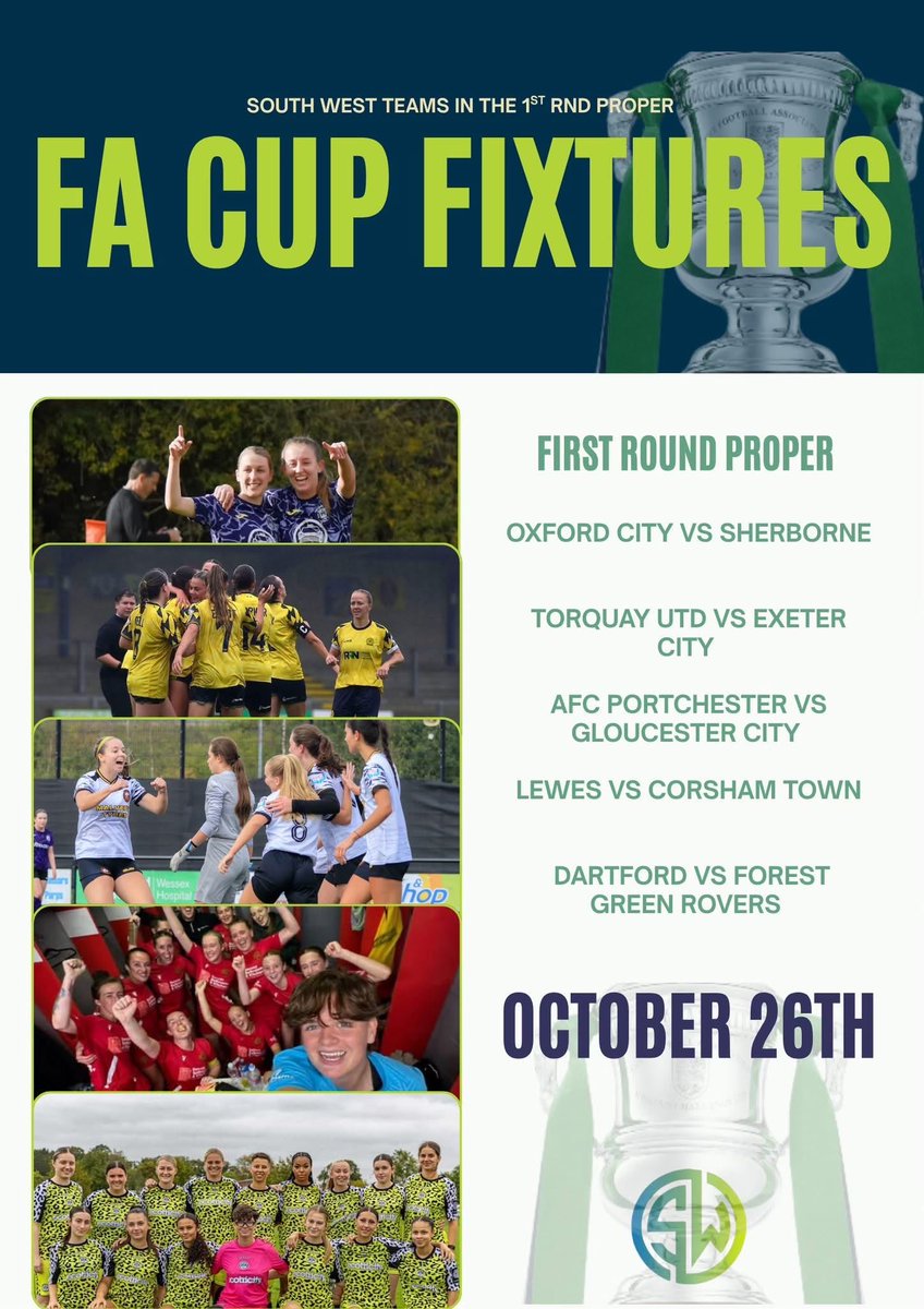 South West Regional Womens Football League tweet media