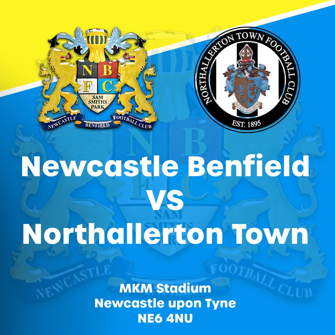 NEXT MATCH

It’s a quick turnaround from Tuesdays defeat at Shildon as we turn our attentions to Northallerton tomorrow night. 

Let’s get behind the lions!🦁

🆚<a href="/NorthallertonFC/">Northallerton Town FC</a> 
⏰19:30
🏟️The MKM Stadium
🏆Ebac Northern League Division One
🎟️£8|£5|£1 

#HOWAYBENFIELD 

🦁🔵⚪️🦁