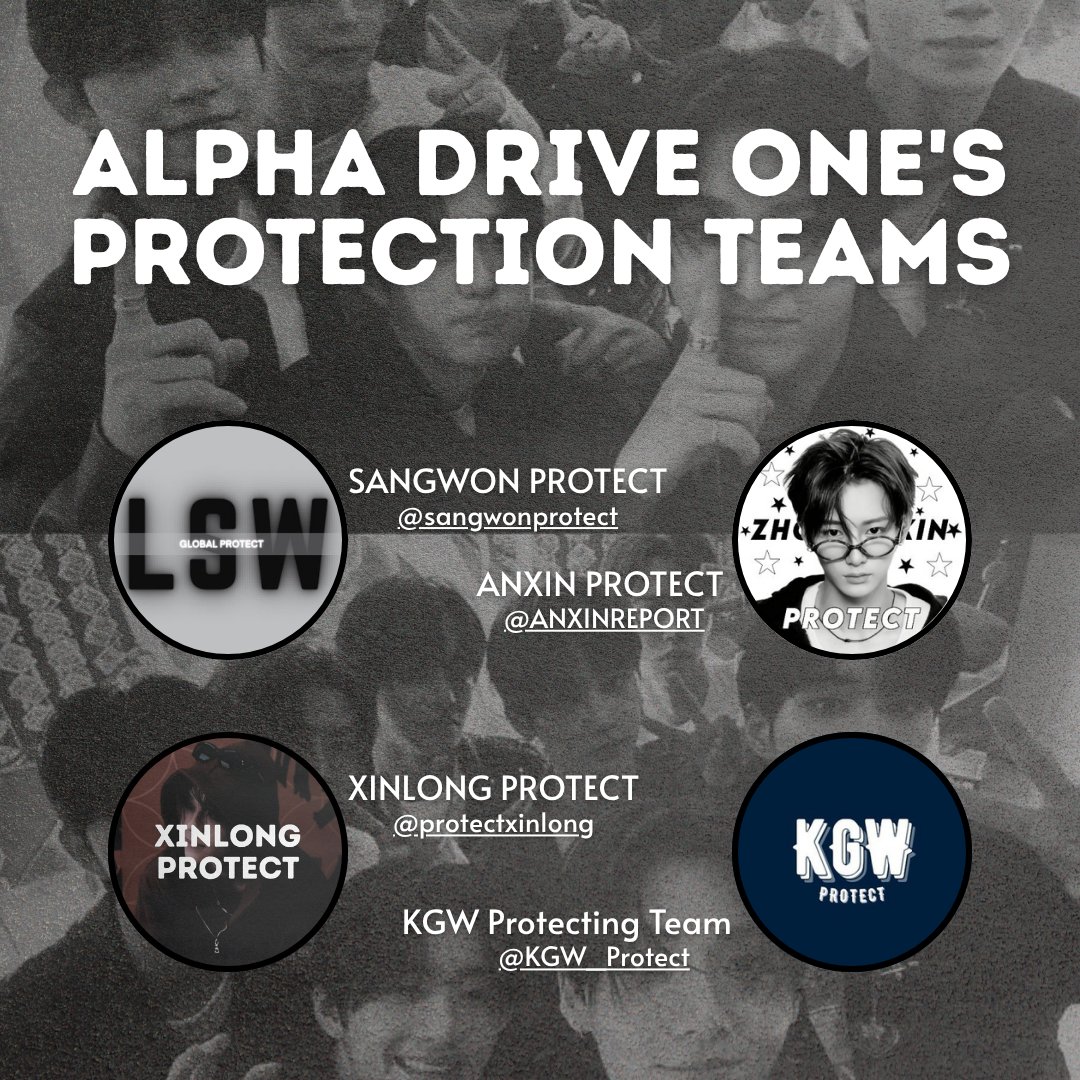 ALD1PROTECTION's tweet image. [ 📢 ALPHA DRIVE ONE PROTECTION TEAMS ]

As a community who aims to protect ALD1, we gladly introduce you to the protect teams we are working with. 

Kindly check their account links on the post as well to report to them immediately if you find malicious and hateful behavior.